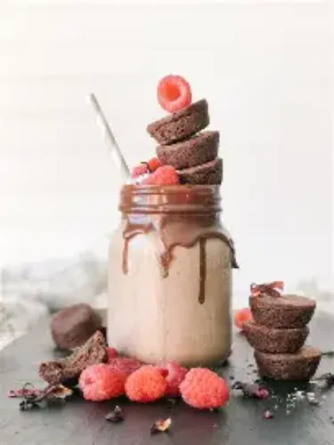 Choco brownie shake